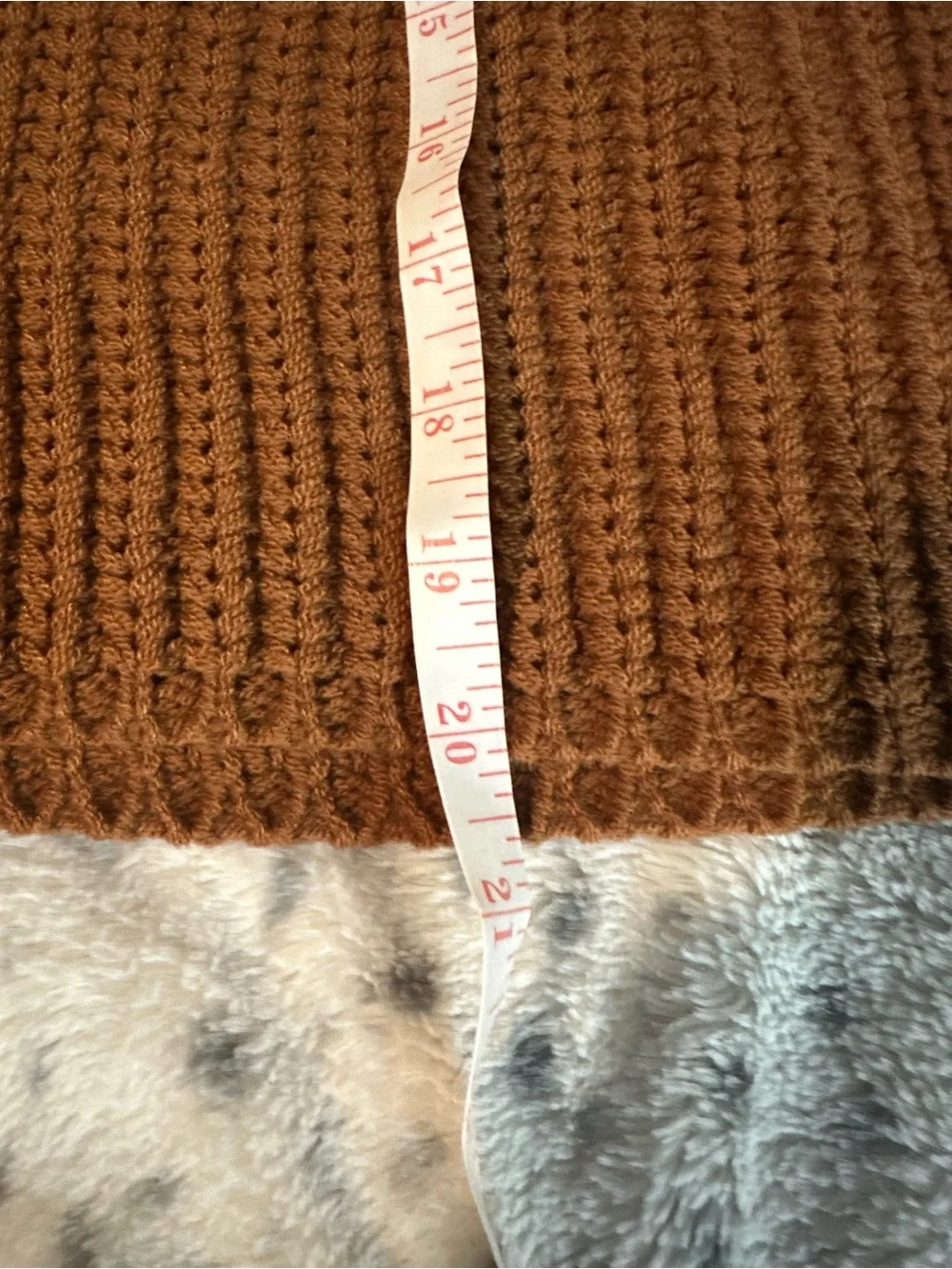 NWT Wishlist Brown Chunky Knit Button-Front Sweater Vest